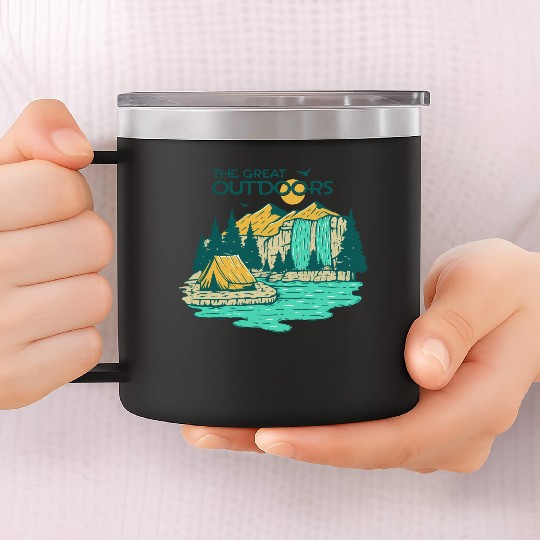 The Great Outdoors 14oz Stainless Steel Tumblers