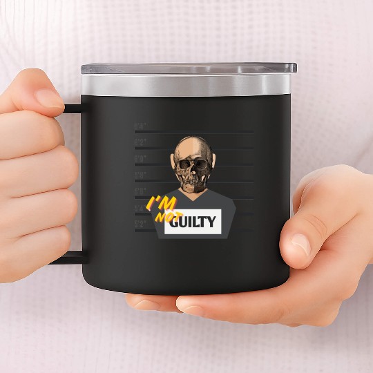 I'm not guilty 14oz Stainless Steel Tumblers