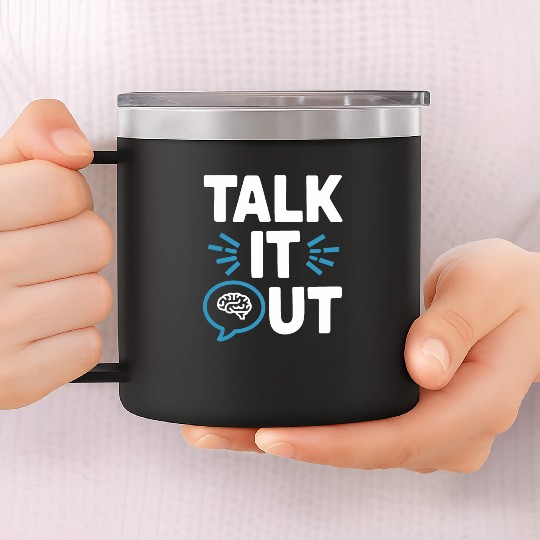 Understanding Psychology Mind and Behavior 14oz Stainless Steel Tumblers