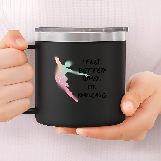 Dance 14oz Stainless Steel Tumblers