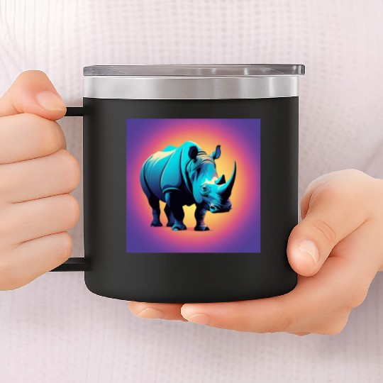 Rhinoceros - 03 14oz Stainless Steel Tumblers