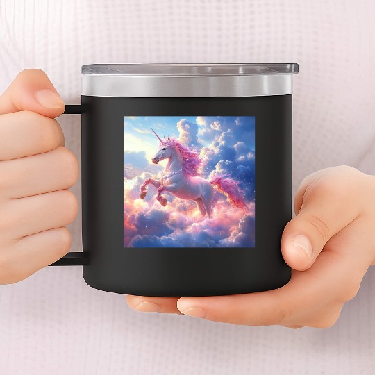 candy corn 14oz Stainless Steel Tumblers