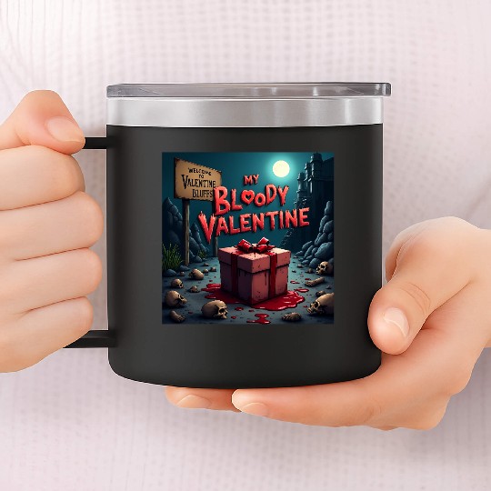 My bloody Valentine 14oz Stainless Steel Tumblers