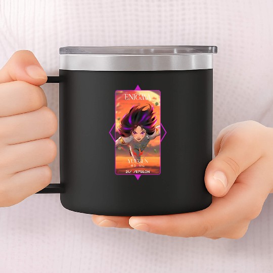 14oz Stainless Steel Tumblers Guardian of Light : Rise Against Darnkness