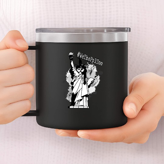 #WeThePeopleToo - Native American Representation 14oz Stainless Steel Tumblers