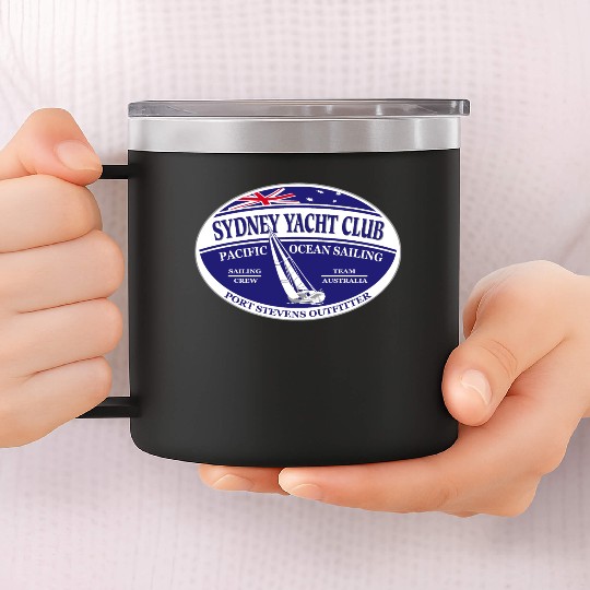 Pacific ocean sailing - Sydney Yacht Club 14oz Stainless Steel Tumblers