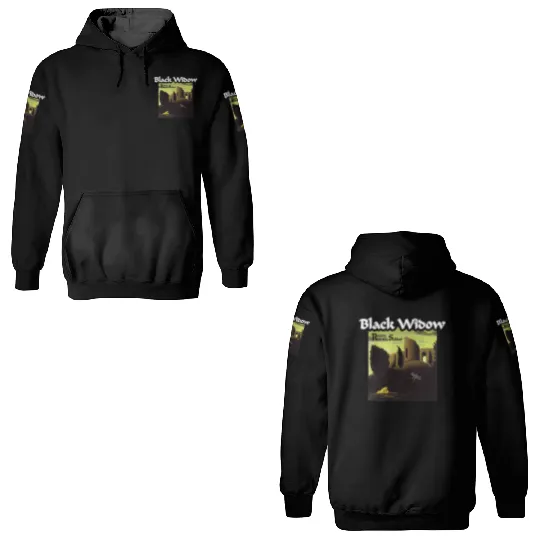 Black Widow band 3D Hoodies - Return To The Sabbat 3D Hoodies