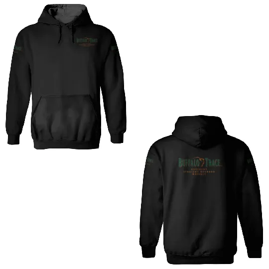 BUFFALO TRACE-Bourbon Whiskey-Logo 3D Hoodies