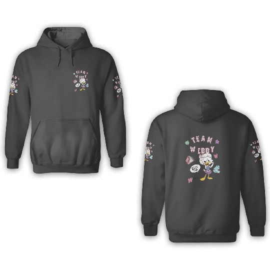Disney DuckTales Team Webby Collage 3D Hoodies
