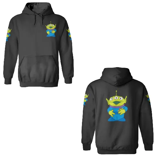 Disney Pixarss Toy Story Pizza Planetss Alien Pocket 3D Hoodies
