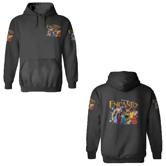 Disney Encanto Family Group Portrait Logo 3D Hoodies