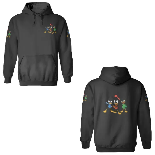 Disney DuckTales Huey Dewey Louie Portrait 3D Hoodies