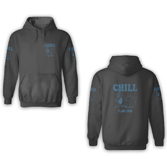 disney frozenss Olaf Chill I Got This Portrait Premium 3D Hoodies