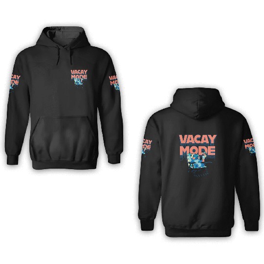Disney Lilo Stitch Vacay Mode 3D Hoodies