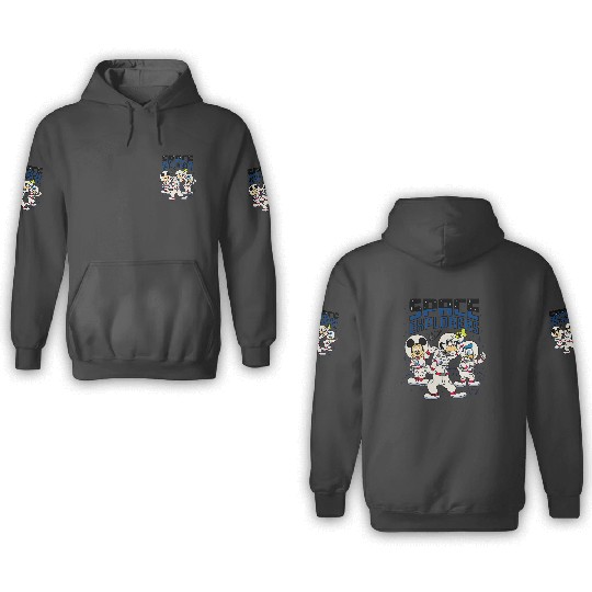 Disney Mickey Goofy Donald Space Explorers 3D Hoodies