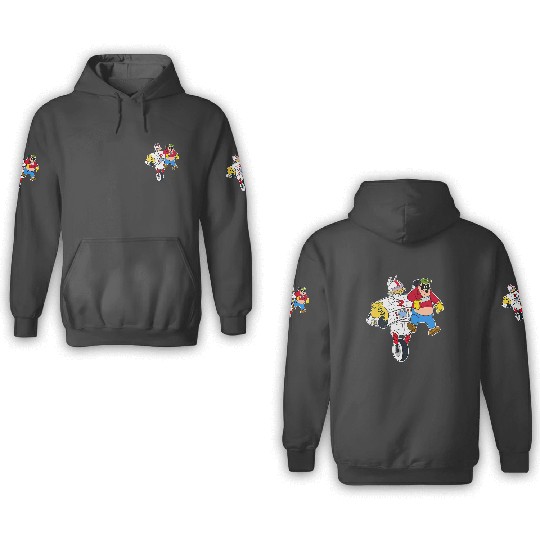Disney Gizmoduck and Beagle Boy DuckTales 3D Hoodies