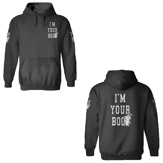 Disney Pixarss Monsters Inc. Im Your Boo Bold Center Logo 3D Hoodies