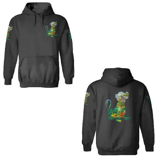 Kids Disney The Lion King Simba Hakuna Matata Filled Logo Kids 3D Hoodies