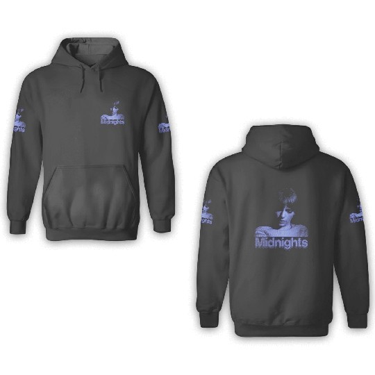 Discover Taylor Midnights Pixel Art 3D Hoodies