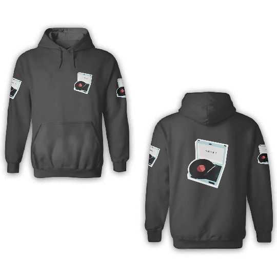Discover Taylor Record Player Red 3D Hoodies