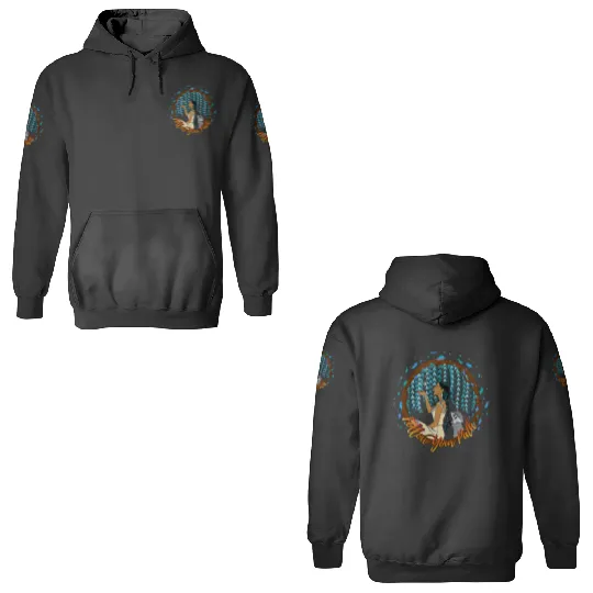 Disney Pocahontas Follow Your Path Circle Text 3D Hoodies