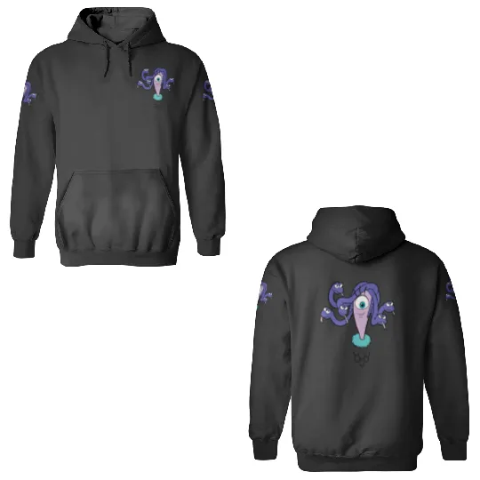 Disney and Pixars Monsters Inc. Celia Big Face Costume 3D Hoodies