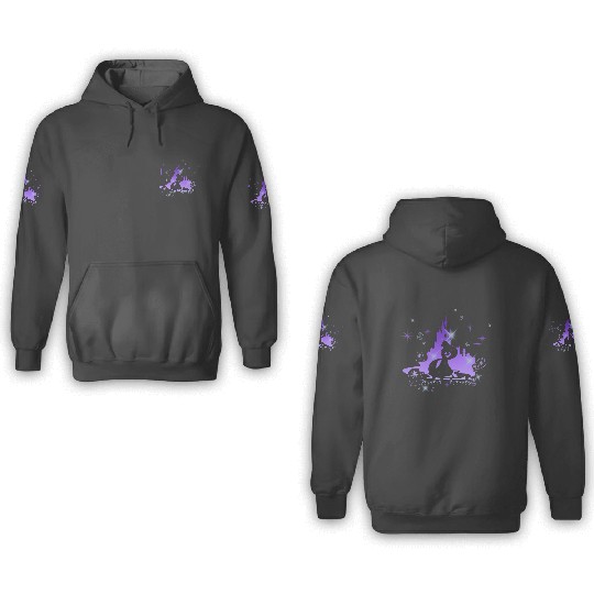 Disney Tangled Rapunzel Silhouette Portrait Graphic 3D Hoodies