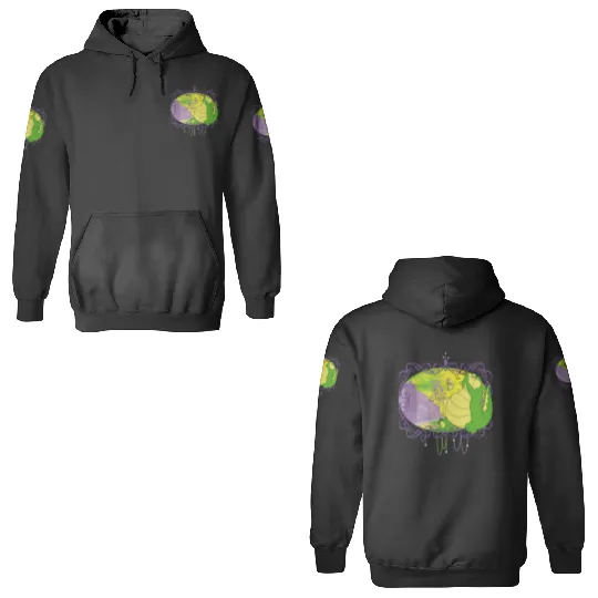 Disney The Princess and The Frog Louis and Ray Mardi Gras 3D Hoodies