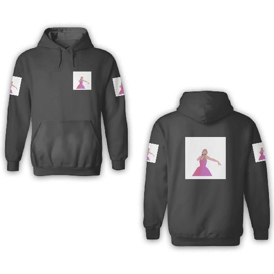 Discover Taylor Pink Dress 3D Hoodies