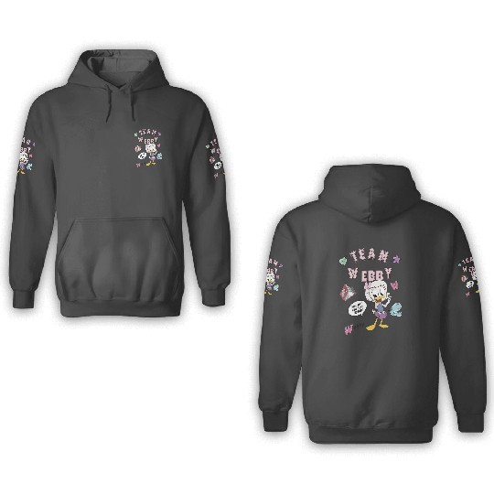 Disney DuckTales Team Webby Collage 3D Hoodies