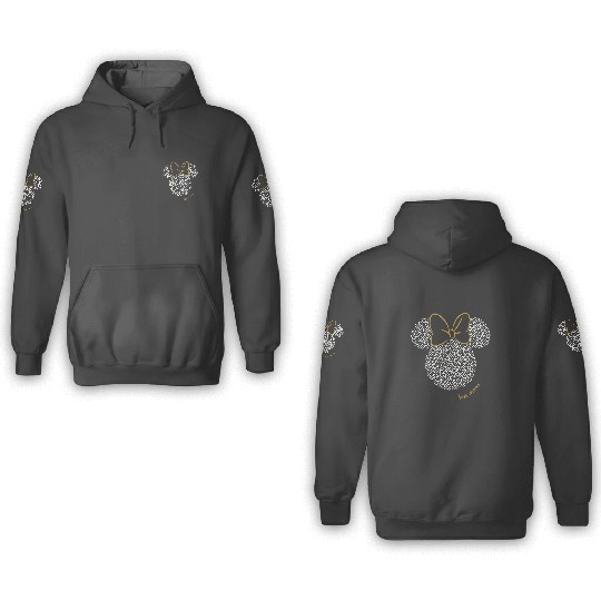 Discover Disney Mickey and Friends Minnie Doodle Love Ears 3D Hoodies