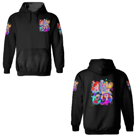 Disneyss A Goofy Movie Bubble Gum Retro Nineties 3D Hoodies