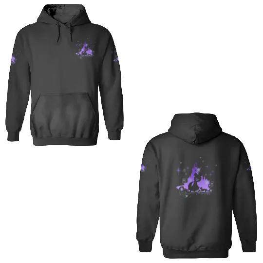 Disney Tangled Rapunzel Silhouette Portrait Graphic 3D Hoodies