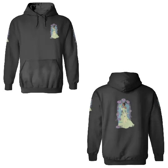 Disney Princess And The Frog Tiana Floral KISSss 3D Hoodies