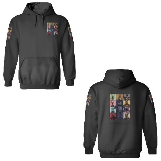 Five Nights At Freddys Eras Tour Essential 3D Hoodies