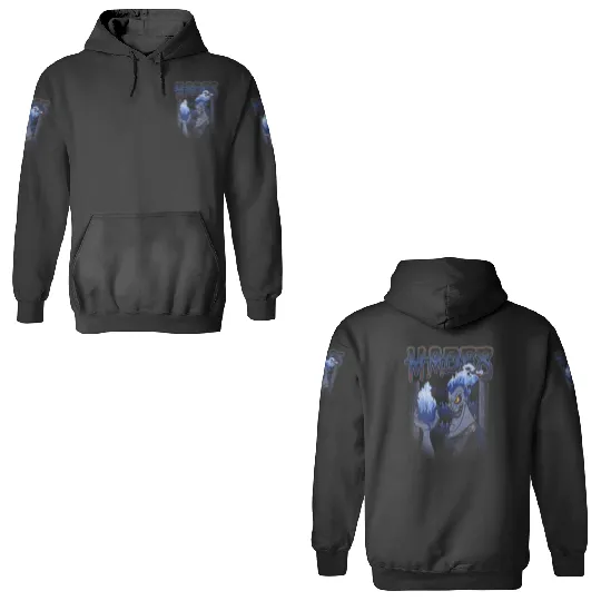 Disney Herculesss Hades Flame Portrait 3D Hoodies