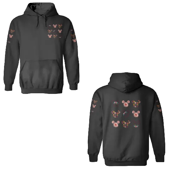 Disney Mickey Mouse Flowers and Daisy Print Tank Top 3D Hoodies