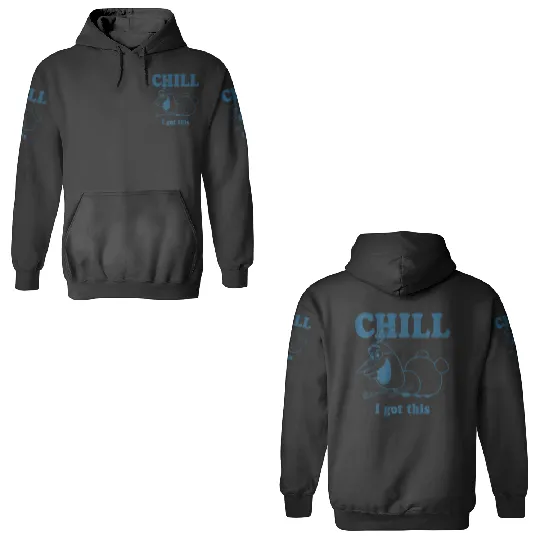 disney frozenss Olaf Chill I Got This Portrait Premium 3D Hoodies