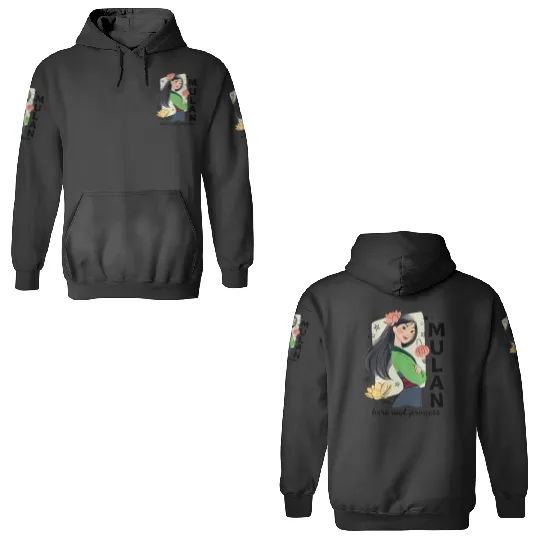 Disney Princess Mulan Hero And Princess 3D Hoodies