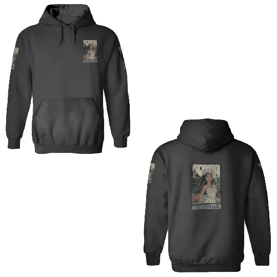 Disney Pocahontas Vintagess Portrait Style Graphic 3D Hoodies