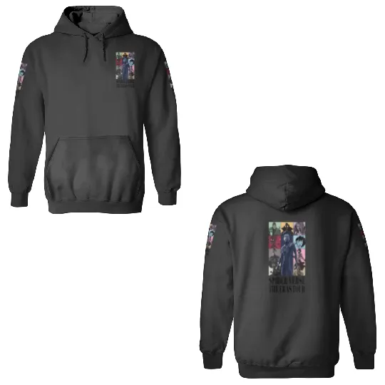 SpiderVerse Eras Tour with title 3D Hoodies