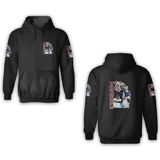 Vintage 90s Graphic Style Mike Vrabel  3D Hoodies, Style Mike 3D Hoodies