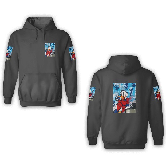 Scrooge McDuck  26SALE!! Mickey Retro Disney Shirt, Mickey Checkered Shirt, Vintage Disney, Retro Mickey, Mickey Gift S-5XL 3D Hoodies