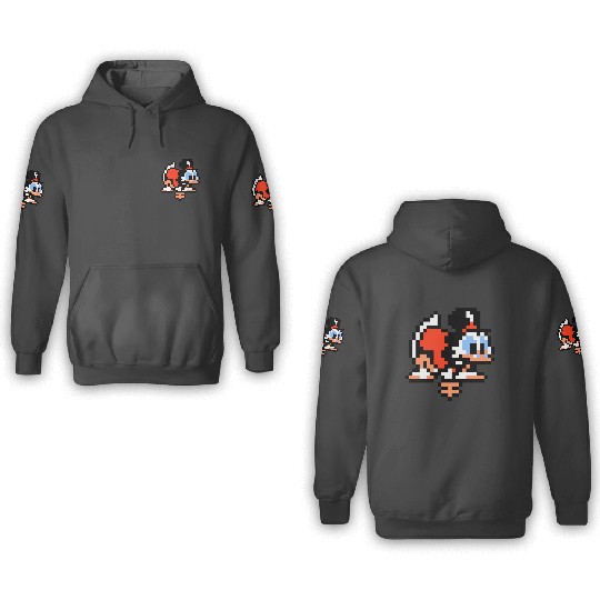 DuckTales Scrooge McDuck Pogoing  SALE!! Mickey Retro Disney Shirt, Mickey Checkered Shirt, Vintage Disney, Retro Mickey, Mickey Gift S-5XL 3D Hoodies