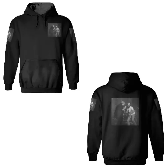 Vintage Post Malone 3D Hoodies, Jelly Roll And Post Malone 3D Hoodies, Post Malone Tour, Big Ass Stadium Tour,Posty 2025 Tour 3D Hoodies