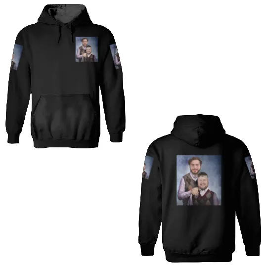 Post Malone Jelly Music 3D Hoodies, Posty Step Bros Funny Tour 2025, Concert Tour Gift For Fan TP0304