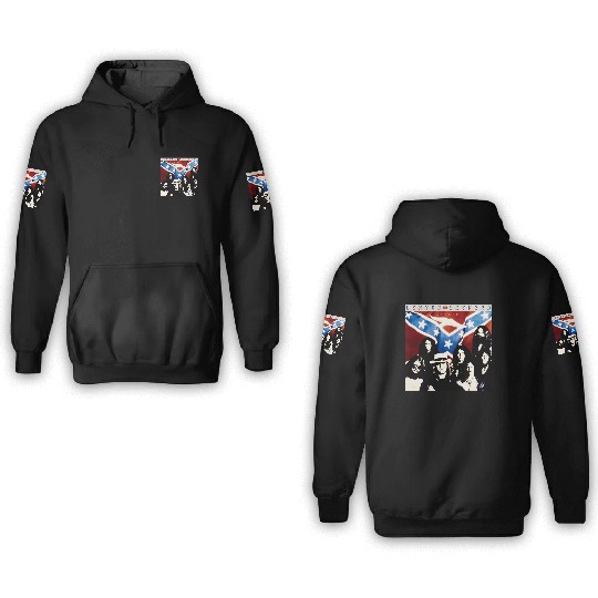 Lynyrd Skynyrd 3D Hoodies, Rock Music 3D Hoodies