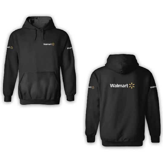 Walmart Logo Active 3D Hoodies