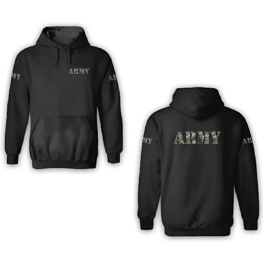 Army 3D Hoodies