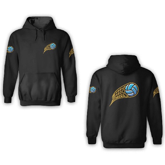 Volleyball 3D Hoodies